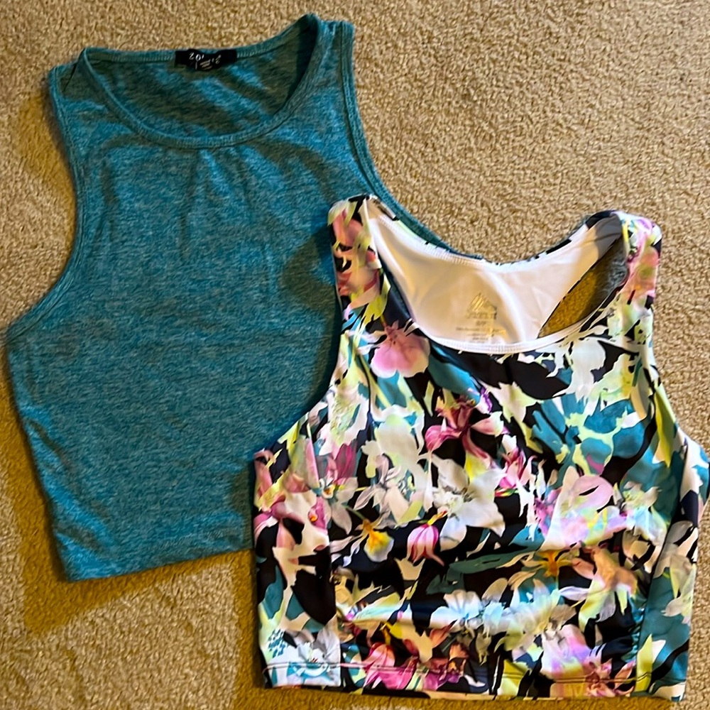 2-pack Workout Crop Tops